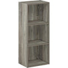 Furinno Luder Bookcase, 3-Tier Open Shelf