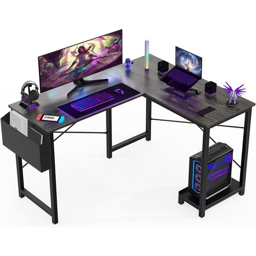 Sweetcrispy L Shaped Computer Desk - Corner Desk 50 Inch