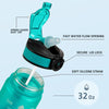 Hyeta 1 Liter / 32oz Motivational Water Bottle
