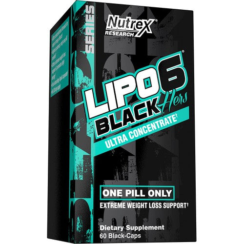 Nutrex Research Lipo-6 Black Hers Ultra Concentrate | Weight Loss Pills for Women 