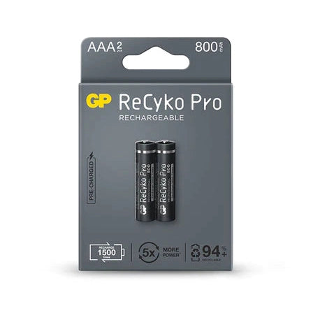 GP ReCyko Pro battery 800mAh AAA, 2 Pack