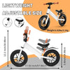 Toddler Balance Bike 12 Inch w/ Integrated Inflatable Wheel