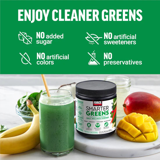 Force Factor Smarter Greens Daily Wellness Powder