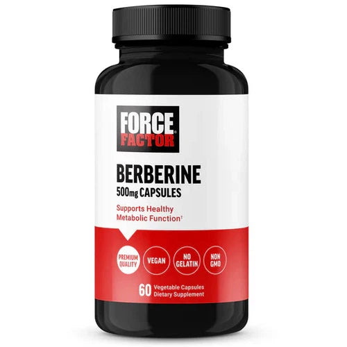 FORCE FACTOR Berberine Supplement 500Mg