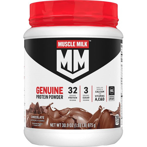 Muscle Milk Genuine Protein Powder, 32G Protein, 2G Sugar