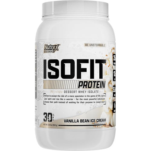Nutrex Research Isofit | Instantized 100% Whey Protein Isolate 
