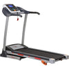 Sunny Health & Fitness Premium Folding Adjustable Incline Treadmill w/Digital Monitor, Shock Absorption