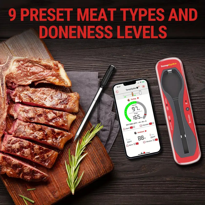 ThermoPro TempSpike Premium Wireless Meat Thermometer, 500ft