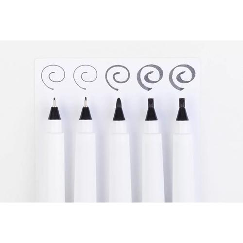 Cricut 5Pc Black Calligraphy Variety Pen Set