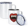 12oz Sublimation Mug, Stainless Steel