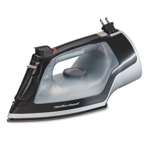 Hamilton Beach Non-Stick Steam Iron w/ Retractable Cord & Auto Shut-off