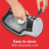 Hamilton Beach Non-Stick Steam Iron w/ Retractable Cord & Auto Shut-off