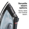 Hamilton Beach Non-Stick Steam Iron w/ Retractable Cord & Auto Shut-off