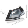 Hamilton Beach Non-Stick Steam Iron w/ Retractable Cord & Auto Shut-off