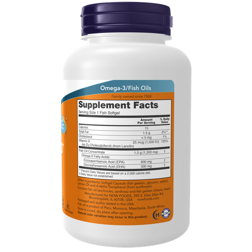 NOW Foods Ultra Omega 3-D™ Fish Oil
