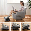 DREAMSMITH Ultimate Comfort Adjustable Desk Foot Pedal with Massage Rollers