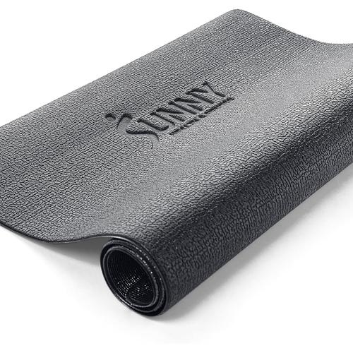 Sunny Health & Fitness Non-Slip Home Gym Mat – Workout Floor Protection Foam Pad for Treadmill, Bike, Elliptical, Yoga and Exercise Equipment or Standing Desk in 4 Size Options