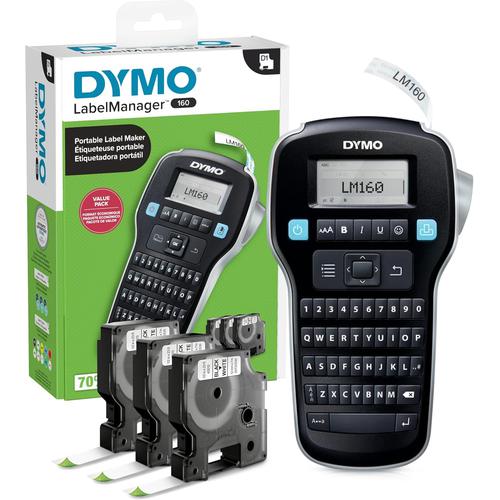 DYMO LabelManager 160 Portable Label Maker Bundle