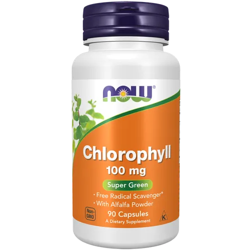 NOW Foods Chlorophyll 100 mg Capsules