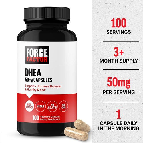 FORCE FACTOR DHEA 50Mg