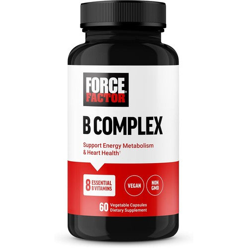 FORCE FACTOR Vitamin B-Complex, Vegan, Non-Gmo