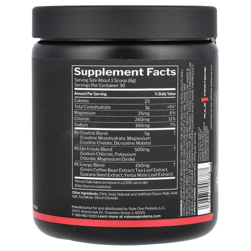 Rule One Proteins Charged Creatine