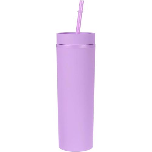 Matte Pastel Colored Acrylic Tumblers 16oz