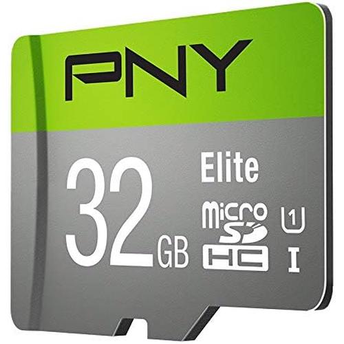 PNY Elite™ Dash Camera Class 10 U1 V10 microSDHC Flash Memory Card