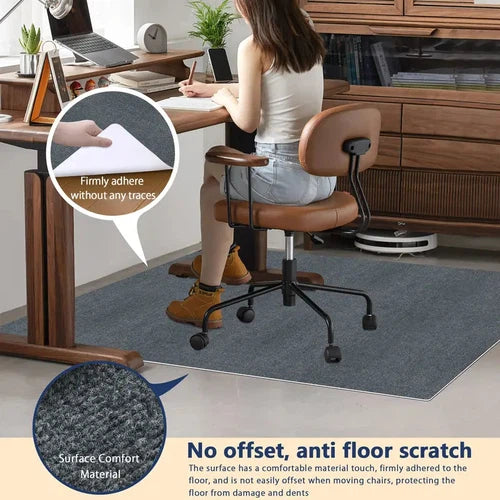 Office Chair Mat For Hardwood And Tile Floors - 35.4"x 47.2"