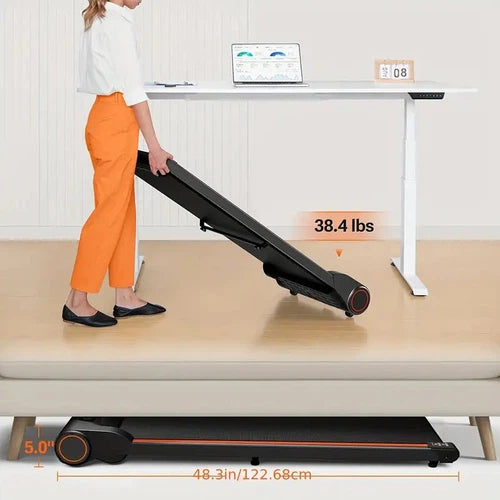 UREVO Walking Pad - 2.25HP Portable Under Desk Treadmill