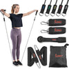 Sunny Health & Fitness Premium Resistance Band Set w/ Door Anchors