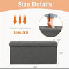 SMUG Shoe Storage & Changing Ottoman