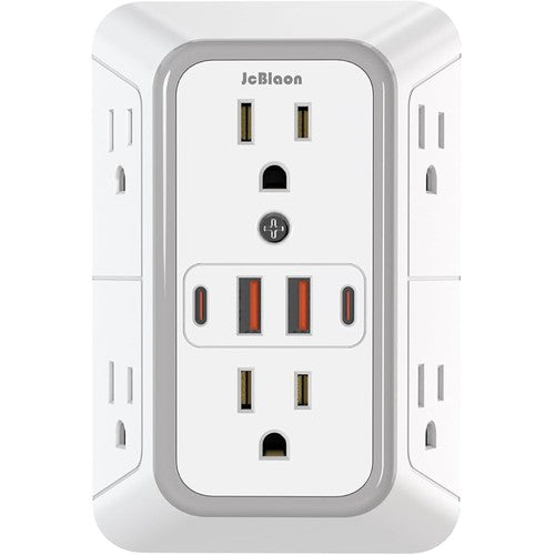 JcBlaon Compact 10 IN 1 Function Outlet Extender