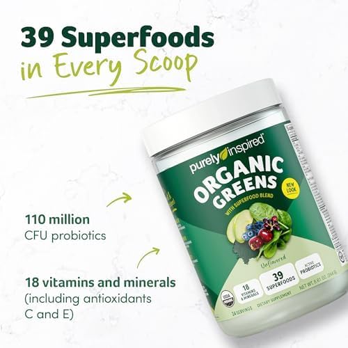 Purely Inspired Organic Greens Powder Superfood