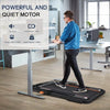 CEARTRY 2 in 1 Foldable Under Desk Treadmill, 300 lb Capacity