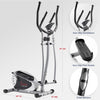 Sunny Health & Fitness 2-In-1 Upright Elliptical Full-Body Exercise Machine 