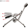 Sunny Health & Fitness Row-N-Ride Squat Assist Trainer, Glutes & Full Body Cardio