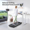 UREVO  3-in-1 Incline Walking Pad ,2.5 HP under Desk, Large Running Area, Remote Control, LED Display