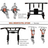 BDL Wall Mounted Multifunctional Pull Up Bar/Dip Station