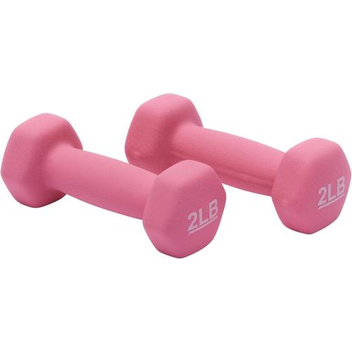 Amazon Basics Neoprene Coated Hex Shaped Dumbbells, Sold in Pairs