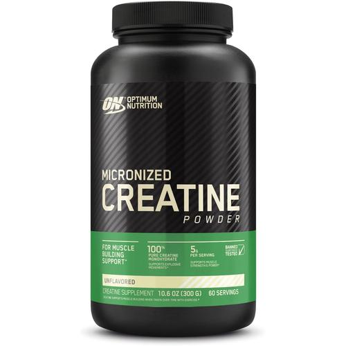 Optimum Nutrition Micronized Creatine Monohydrate Powder, 5G