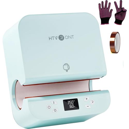 HTVRONT Auto Tumbler Heat Press Machine - Mug Heat Press Heat Up Fast & Even