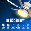 AIRBRO 21” Socket Fan w/ Light & Remote Control - Quiet