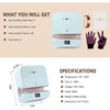 HTVRONT Auto Tumbler Heat Press Machine - Mug Heat Press Heat Up Fast & Even