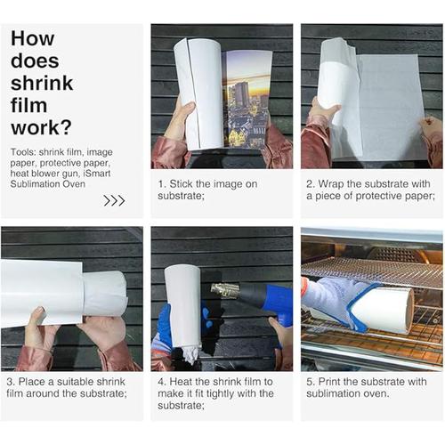 PYD Life Sublimation Shrink Wrap Sleeves