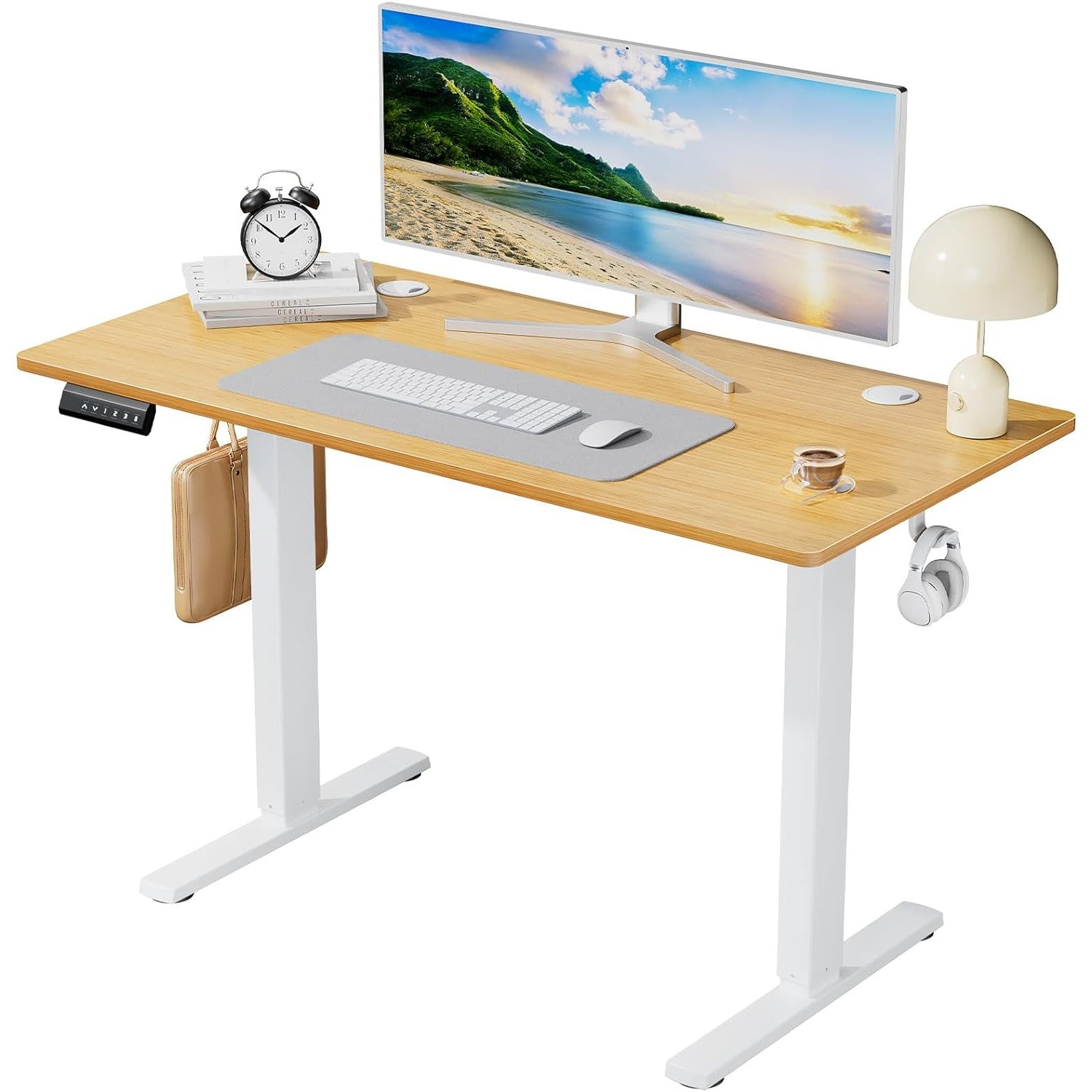 Sweetcrispy Electric Adjustable Standing Desk 48"x 24''