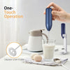 Lalayuan Powerful 10000 RPM Handheld Electric Milk Frother - Battery Operated
