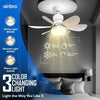 AIRBRO 21” Socket Fan w/ Light & Remote Control - Quiet