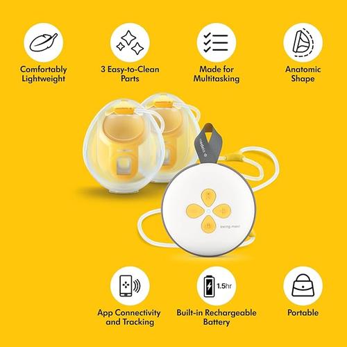 MEDELA Swing Maxi Hands-Free Double Electric Breast Pump