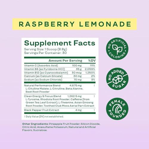Bloom Nutrition High Energy Pre Workout